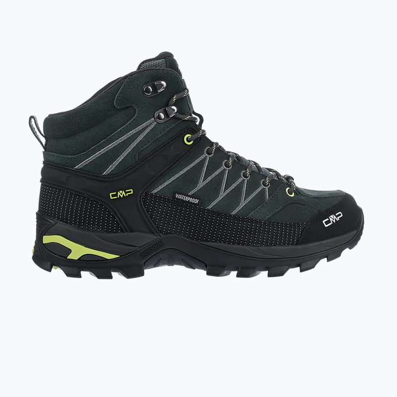 Bocanci de trekking pentru bărbați CMP Rigel Mid Wp trek green/apple 9