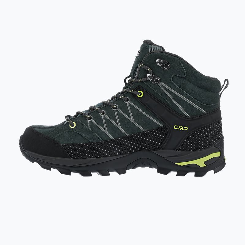 Bocanci de trekking pentru bărbați CMP Rigel Mid Wp trek green/apple 10