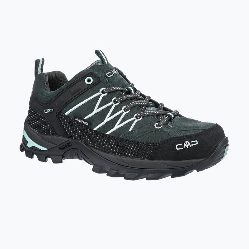 Pantofi trekking damă CMP Rigel Low Wp trek green/jade 8