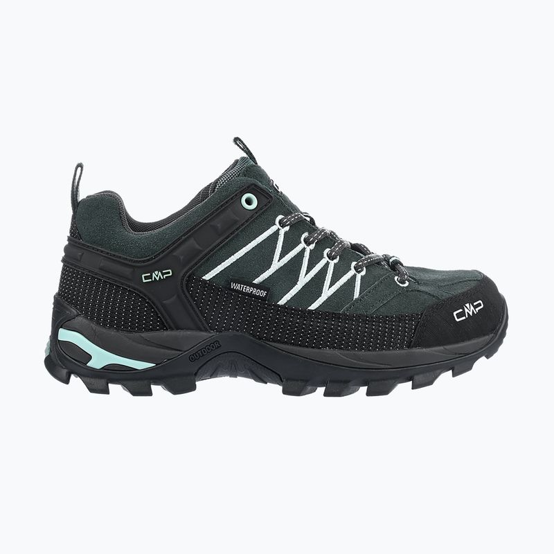 Pantofi trekking damă CMP Rigel Low Wp trek green/jade 9