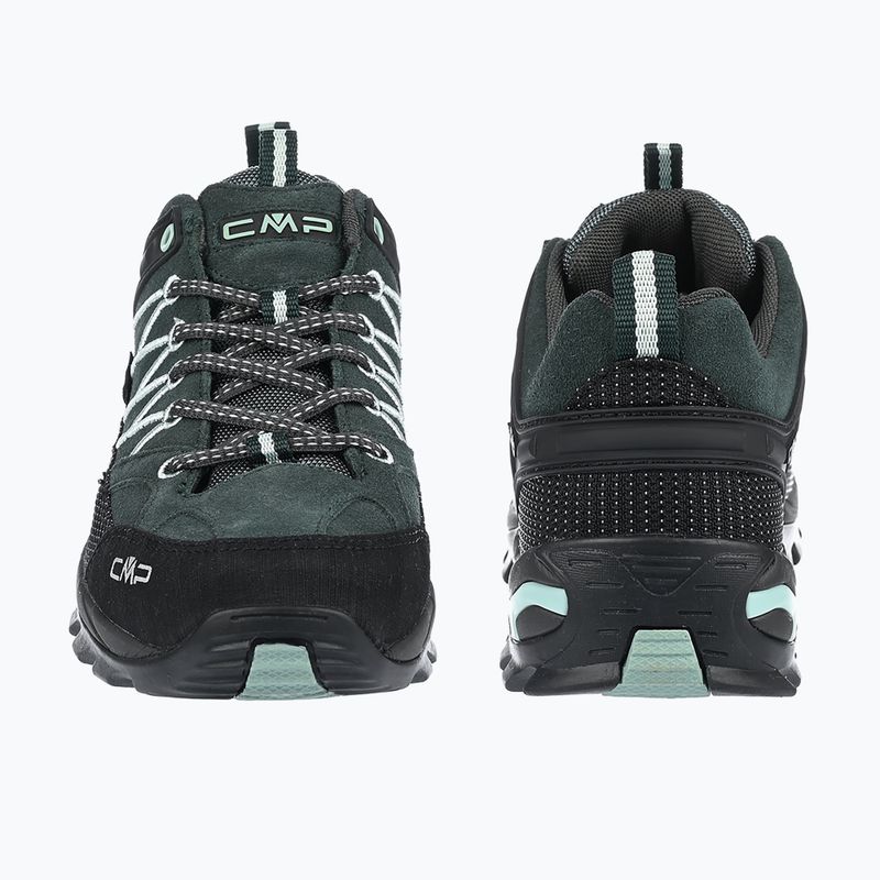 Pantofi trekking damă CMP Rigel Low Wp trek green/jade 11