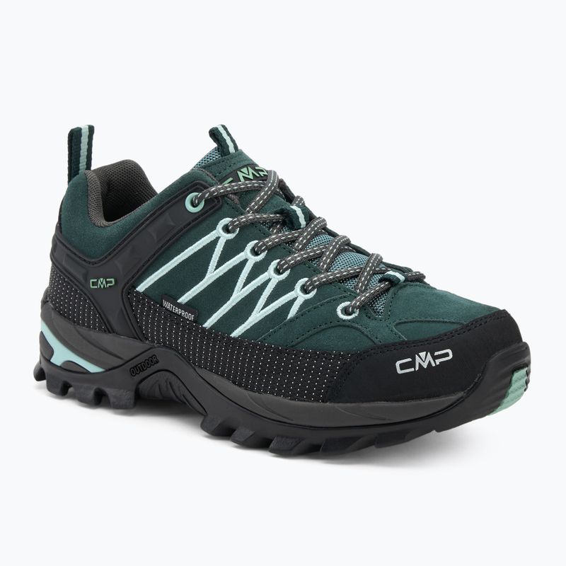 Pantofi trekking damă CMP Rigel Low Wp trek green/jade