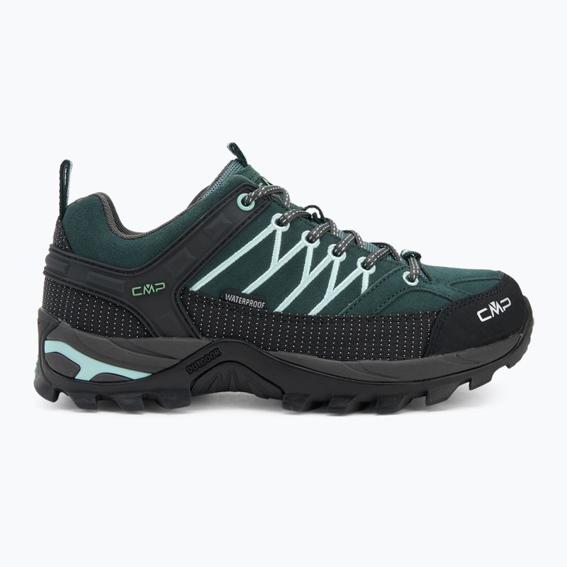Pantofi trekking damă CMP Rigel Low Wp trek green/jade 2