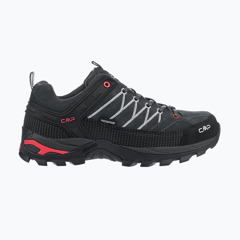 Încălțăminte de trekking pentru bărbați CMP Rigel Low titanium/red 2