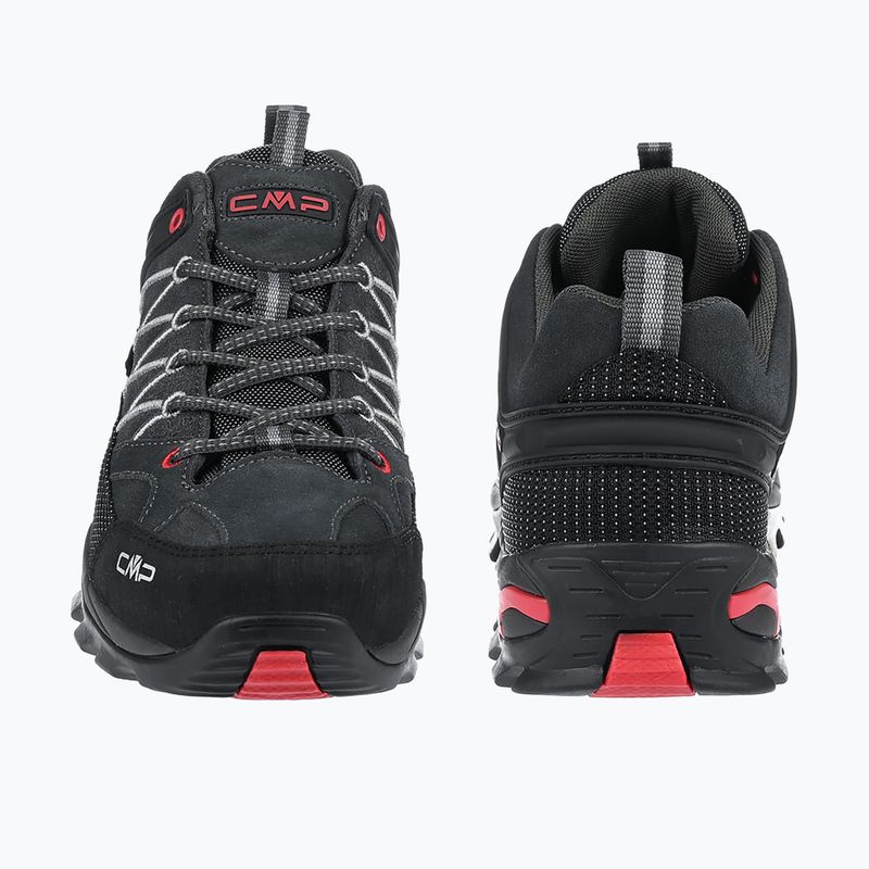 Încălțăminte de trekking pentru bărbați CMP Rigel Low titanium/red 4