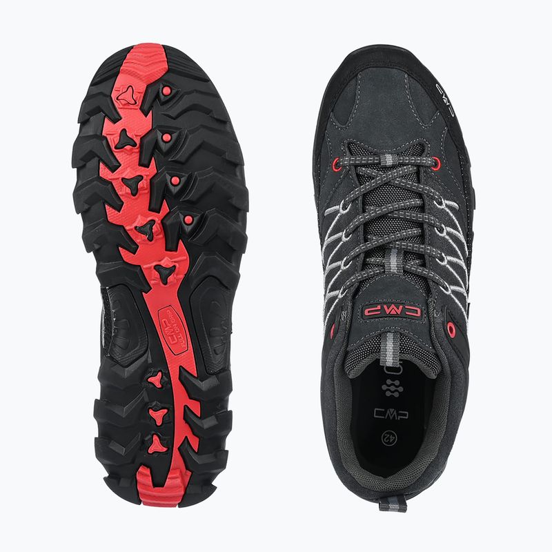 Încălțăminte de trekking pentru bărbați CMP Rigel Low titanium/red 5