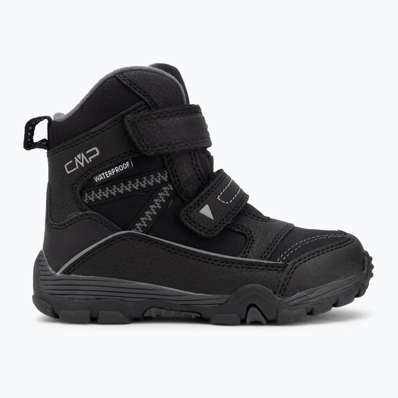 Ghete pentru copii CMP Pyry Snowboots Wp nero/titanio 2