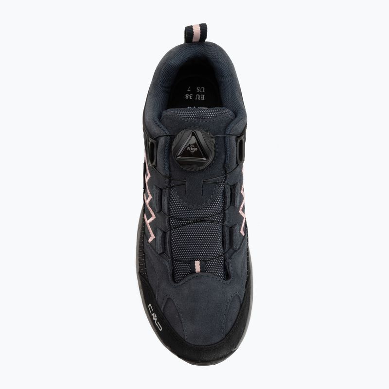 Încălțăminte de trekking pentru femei CMP Rigel Low Wp Antracite/Rose 5
