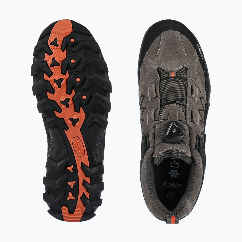 Încălțăminte de trekking pentru bărbați CMP Rigel Low Fitgo Wp fango/ruggine 12