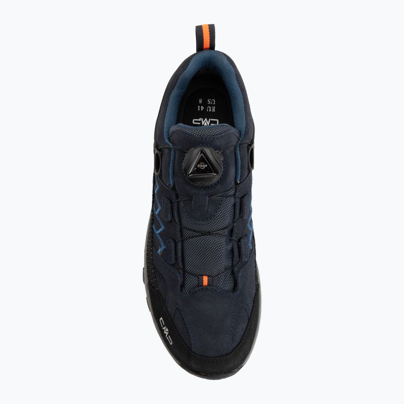 Încălțăminte de trekking pentru bărbați CMP Rigel Low Fitgo Wp b.blue/flash orange 5