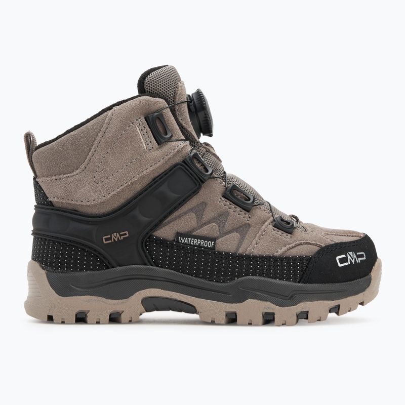 Încălțăminte de trekking pentru copii CMP Kiruna Mid Fitgo Fleece Wp deserto/sabbia 2