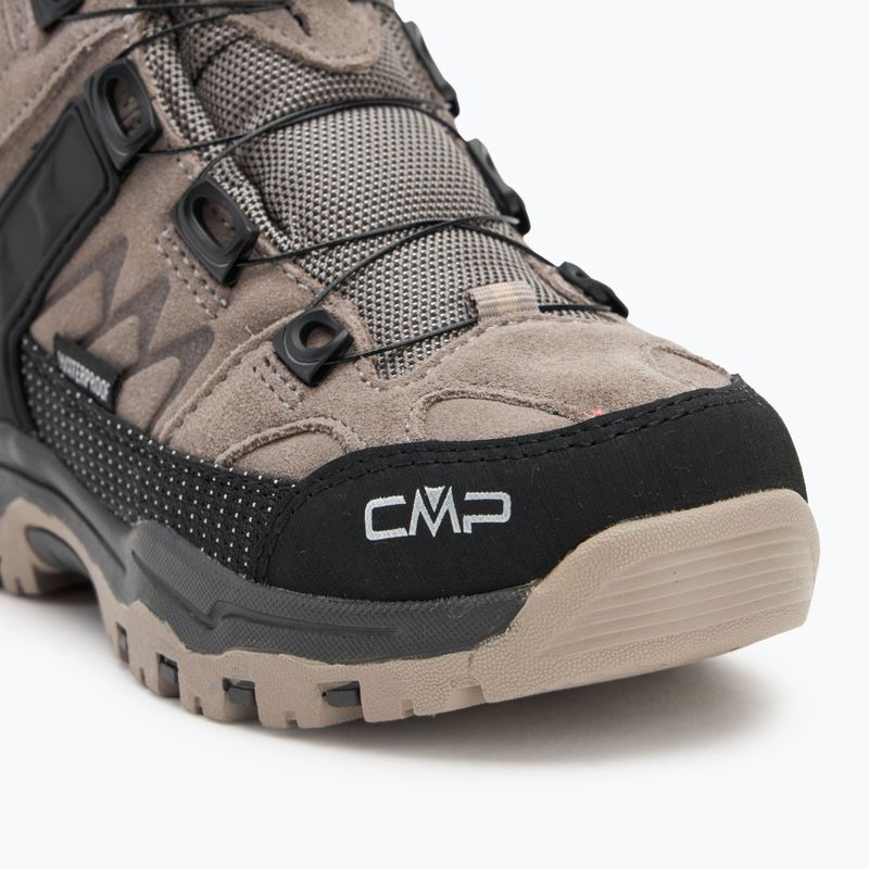 Încălțăminte de trekking pentru copii CMP Kiruna Mid Fitgo Fleece Wp deserto/sabbia 7