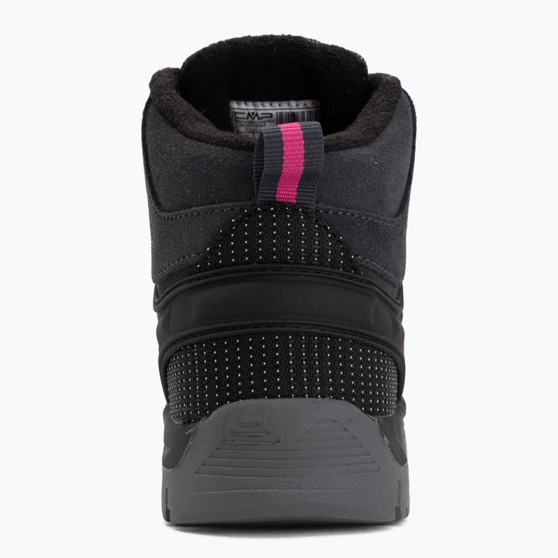 Încălțăminte de trekking pentru copii CMP Kiruna Mid Fitgo Fleece Wp antracite/festival 6