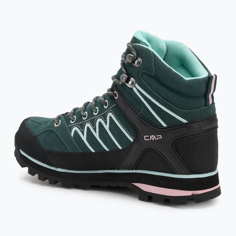 Încălțăminte de trekking pentru femei CMP Moon Mid WP trek/green/pink 3