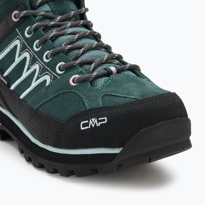 Încălțăminte de trekking pentru femei CMP Moon Mid WP trek/green/pink 7