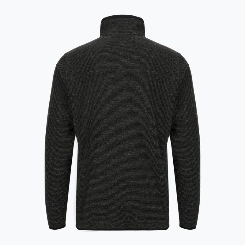 Bluză fleece pentru bărbați CMP 35H3907 Melange Knitted anthracite melange 2