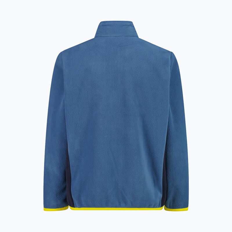 Geacă de vânt pentru copii CMP 33H4304 Arctic Fleece bluestone/b.blue/winter Sun 2