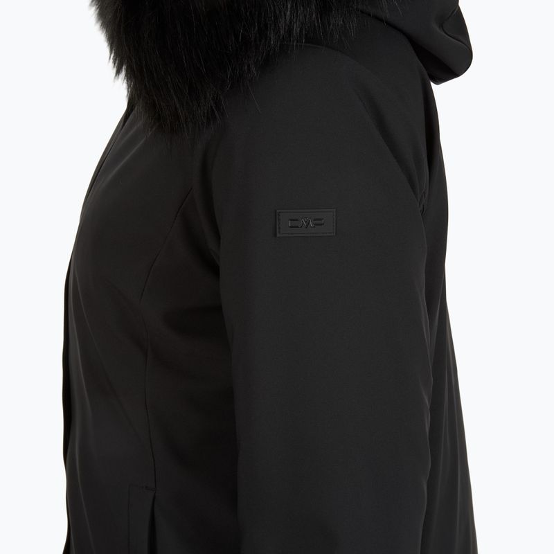 Geacă cu izolare pentru femei CMP 35K3626F Zip Hood Synthetic Fur nero 3