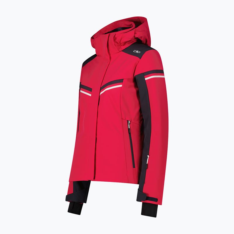 Geacă de schi pentru femei CMP 35W0196 Zip Hood carminio 3