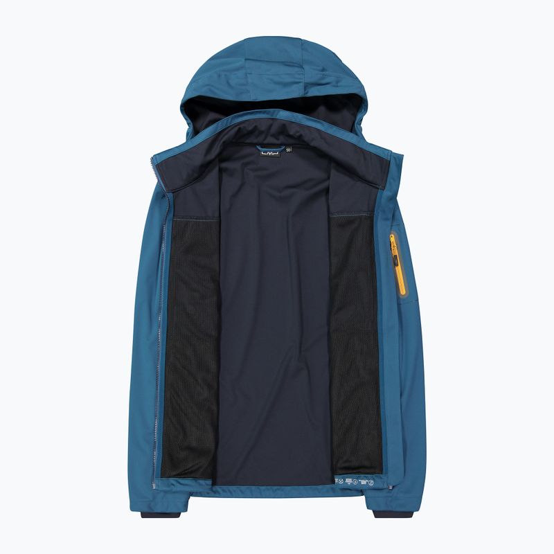 Geacă softshell pentru bărbați CMP 39A5027 Zip Hood petroleum 4