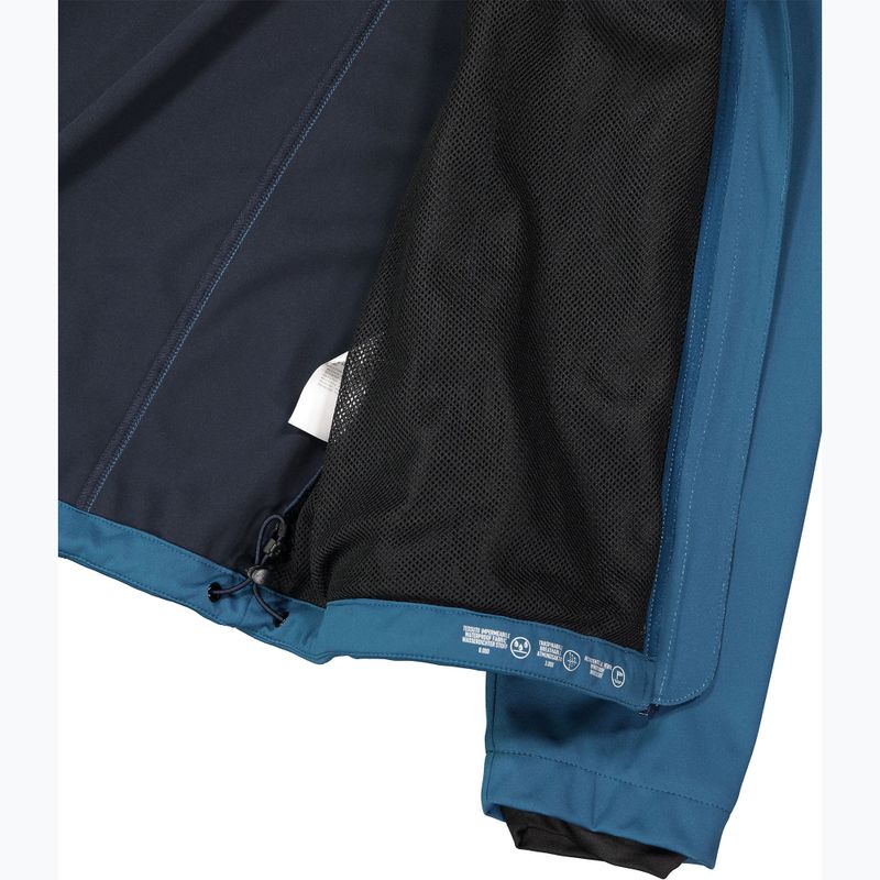 Geacă softshell pentru bărbați CMP 39A5027 Zip Hood petroleum 6