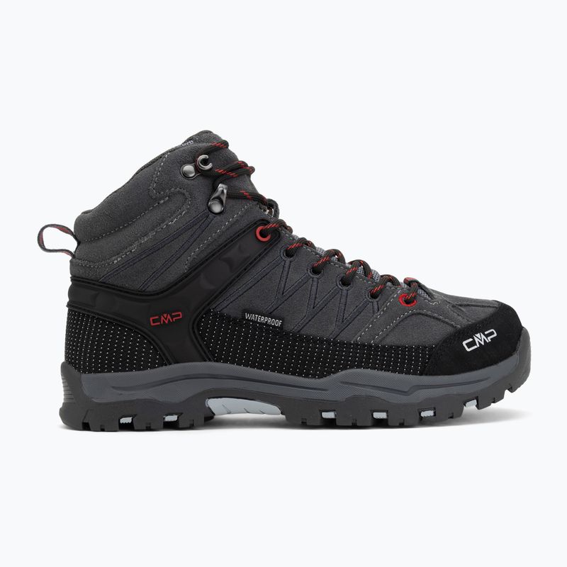 Încălțăminte de trekking pentru juniori CMP Rigel Mid Wp grey/ferrari 2
