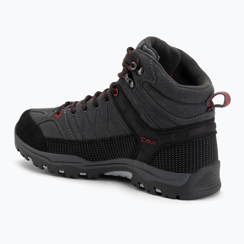 Încălțăminte de trekking pentru juniori CMP Rigel Mid Wp grey/ferrari 3