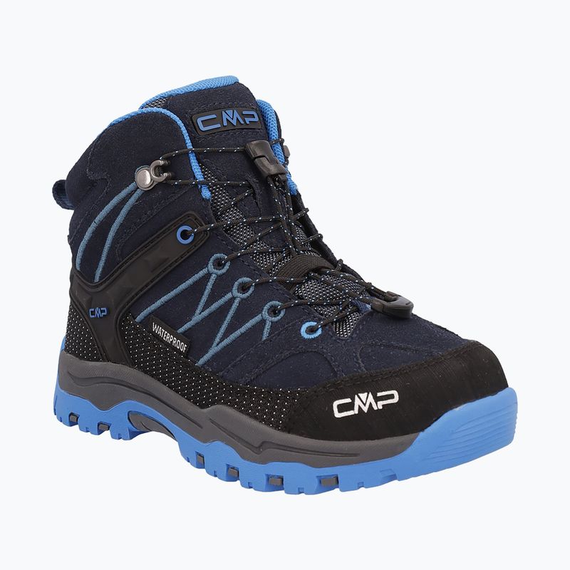 Încălțăminte de trekking pentru copii CMP Rigel Mid Wp b.blue/bluestone/royal blue 8