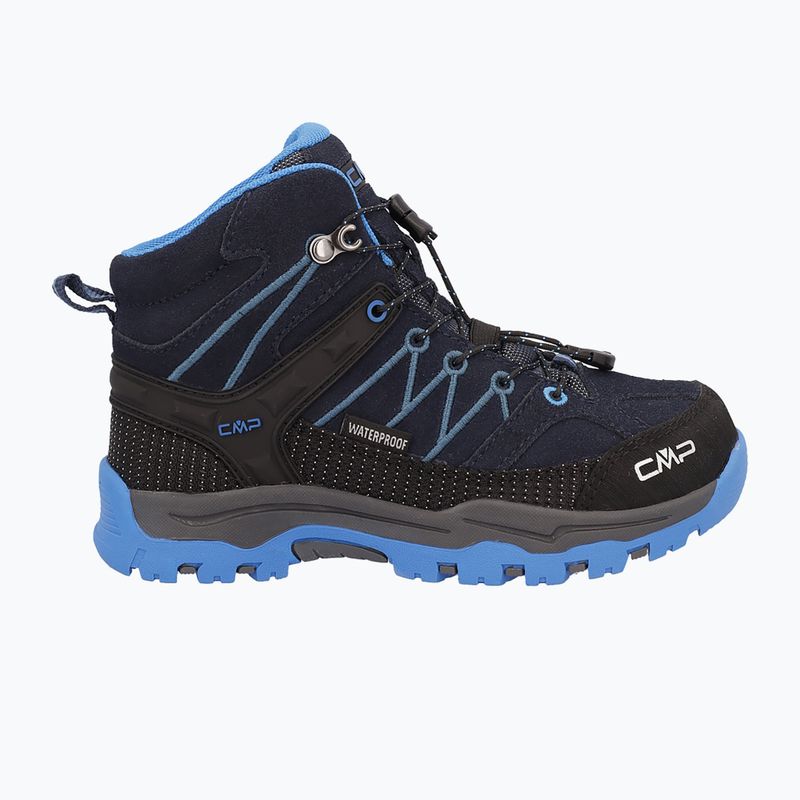 Încălțăminte de trekking pentru copii CMP Rigel Mid Wp b.blue/bluestone/royal blue 9