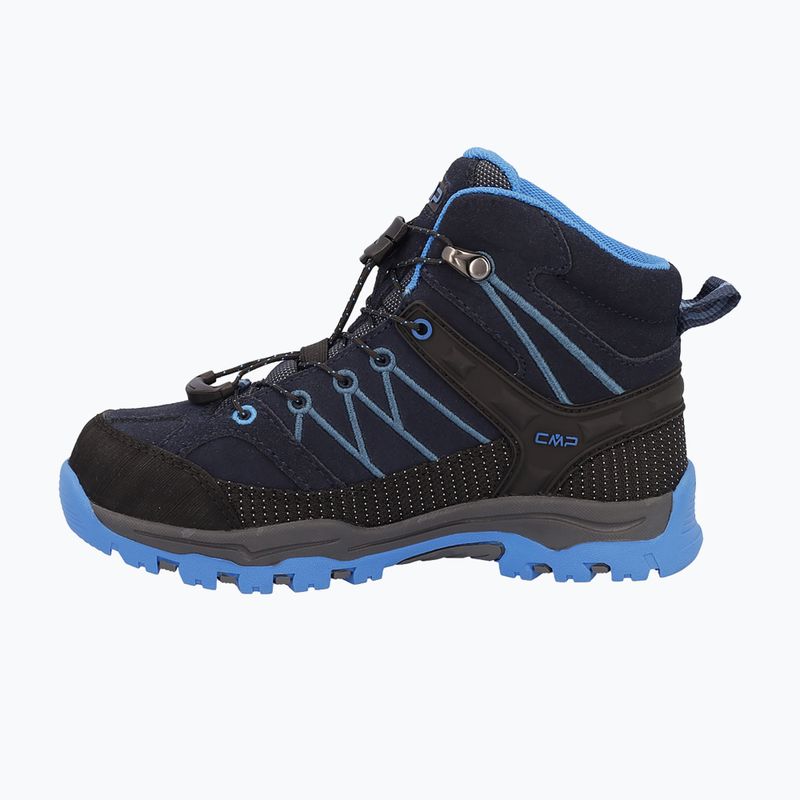 Încălțăminte de trekking pentru copii CMP Rigel Mid Wp b.blue/bluestone/royal blue 10