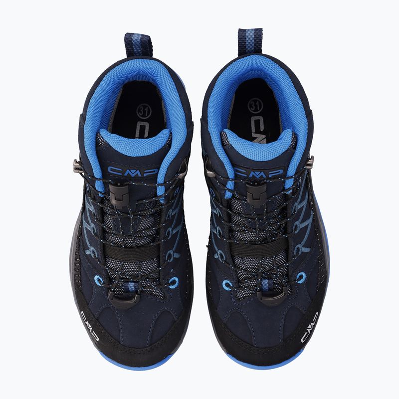 Încălțăminte de trekking pentru copii CMP Rigel Mid Wp b.blue/bluestone/royal blue 13