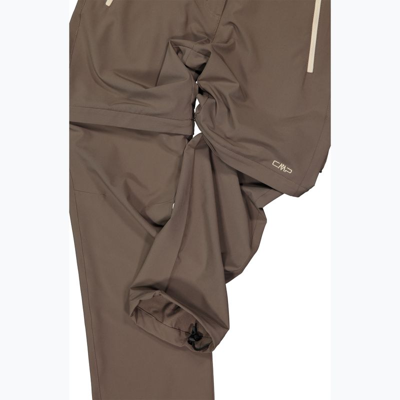 Pantaloni de trekking pentru femei CMP 3T51446 Zip Off toffee 8