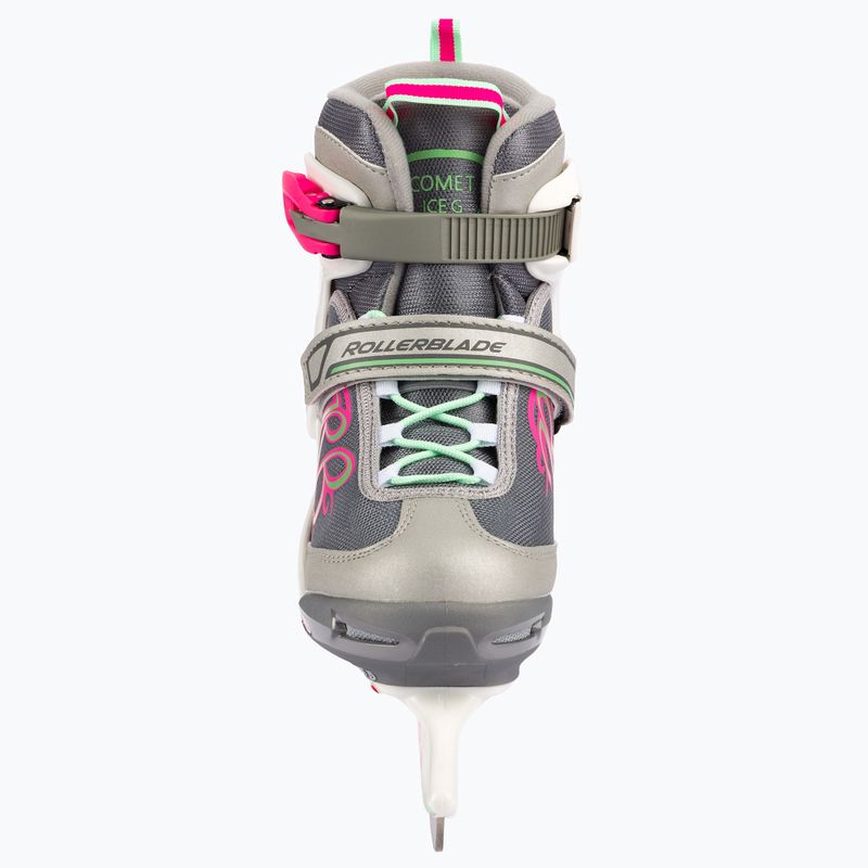 Patine de gheață pentru copii Rollerblade Comet G, alb, 0P5026008G9 4
