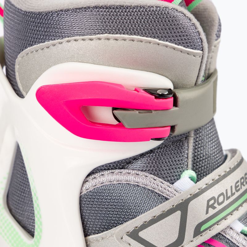 Patine de gheață pentru copii Rollerblade Comet G, alb, 0P5026008G9 6