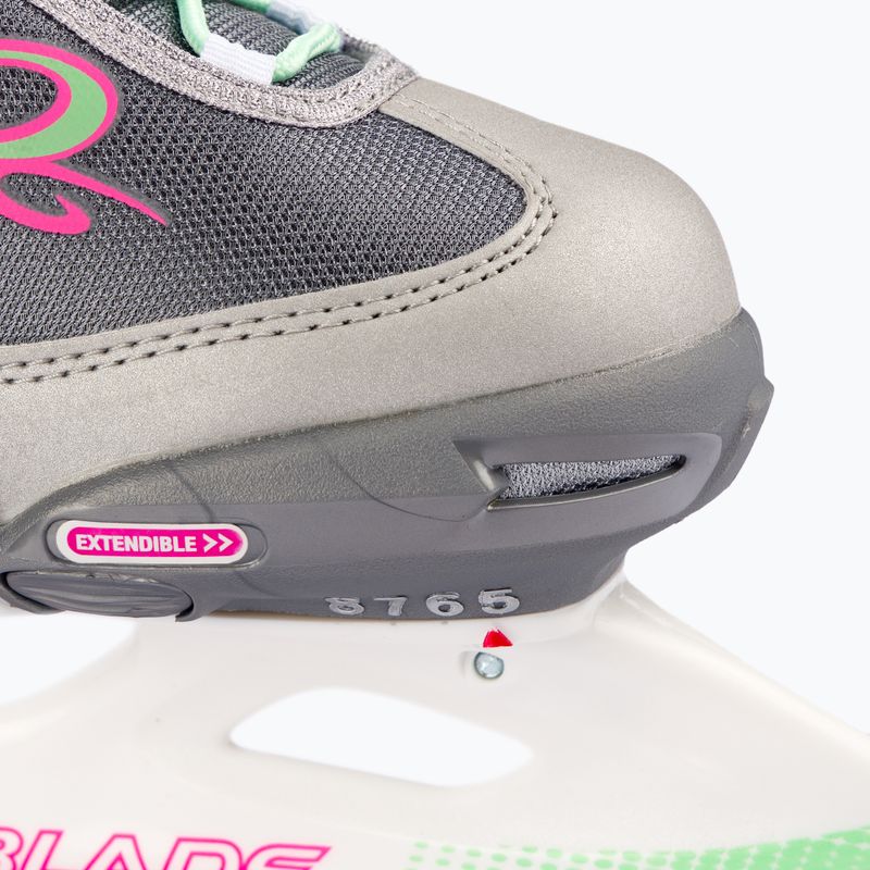 Patine de gheață pentru copii Rollerblade Comet G, alb, 0P5026008G9 7