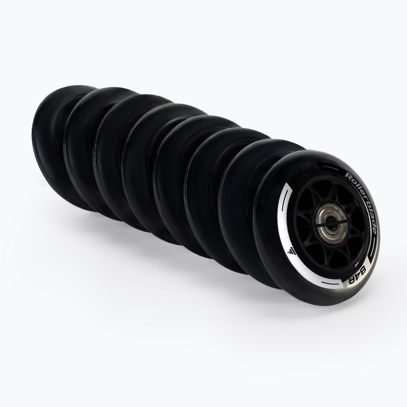Roți de role pentru role Rollerblade 84/84A+SG7+8mmsp 8 buc negru 06951200000 2