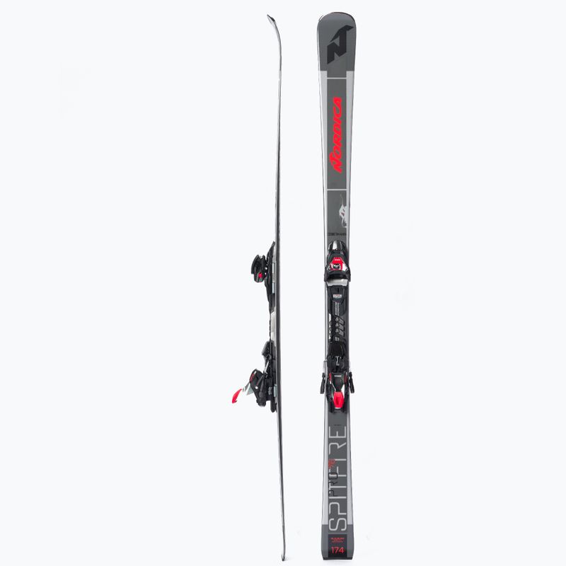 Schiuri de coborâre Nordica DOBERMANN SPITFIRE 76 PRO FDT+TPX12, gri, 0A0241NA001 2