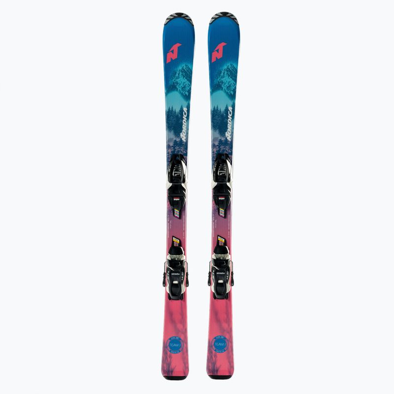 Schiuri de coborâre Nordica TEAM J+J4.5 FDT, negru, 0A0342MF 001