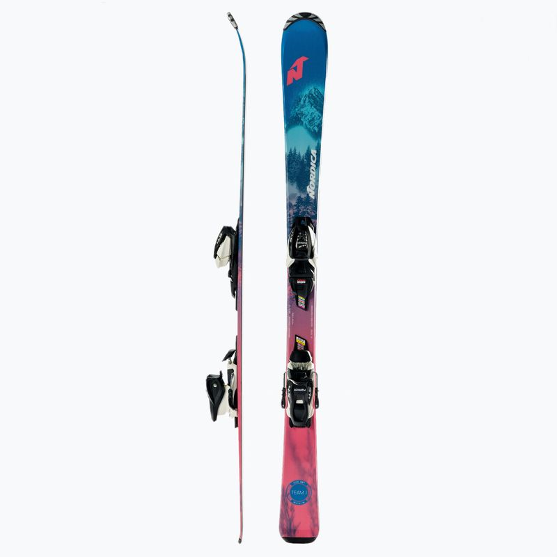 Schiuri de coborâre Nordica TEAM J+J4.5 FDT, negru, 0A0342MF 001 2