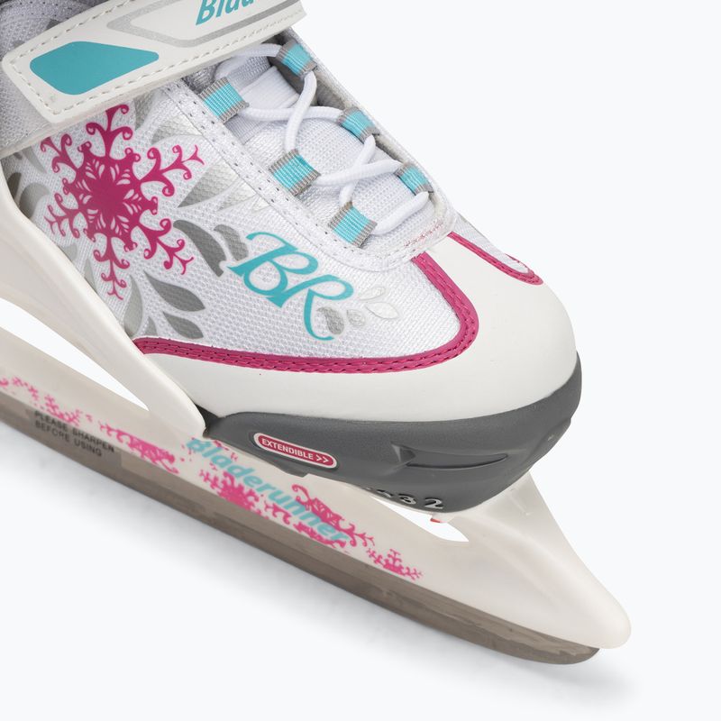 Patine pentru copii Bladerunner Micro Ice G white/red 5