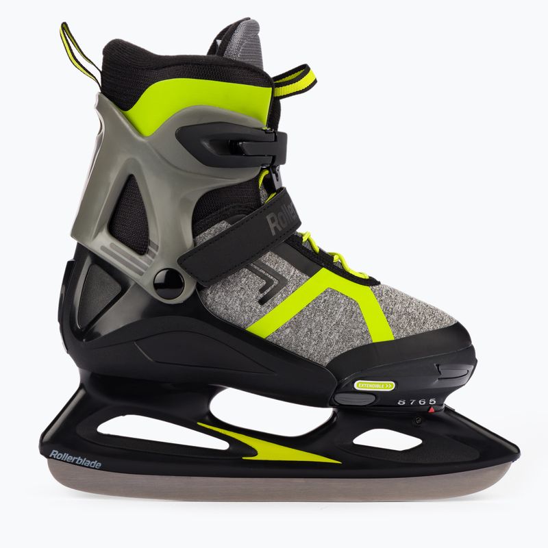Patine de gheață pentru copii Rollerblade Comet XT, negru, 0P0102001Z8  2