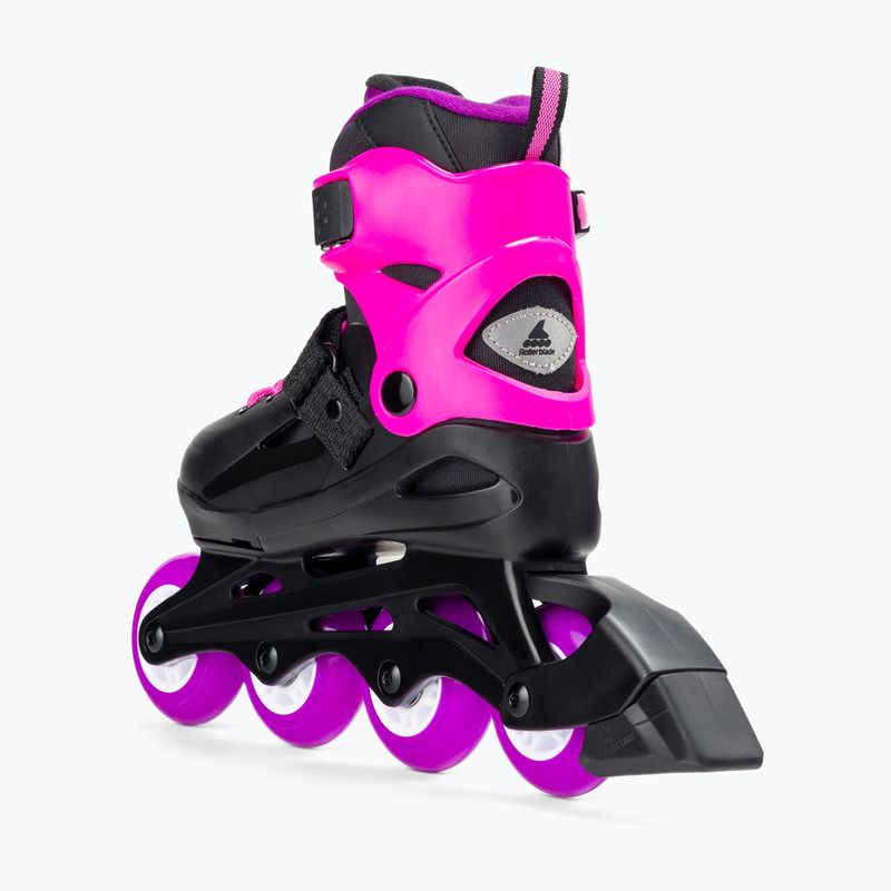 Rollerblade Fury G role pentru copii negru/roz 07067100 7Y9 3