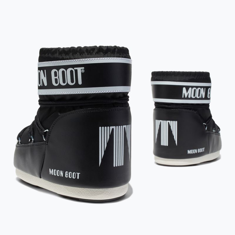 Ghete pentru femei Moon Boot Icon Low Nylon black 8