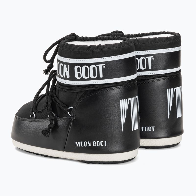Ghete pentru femei Moon Boot Icon Low Nylon black 3