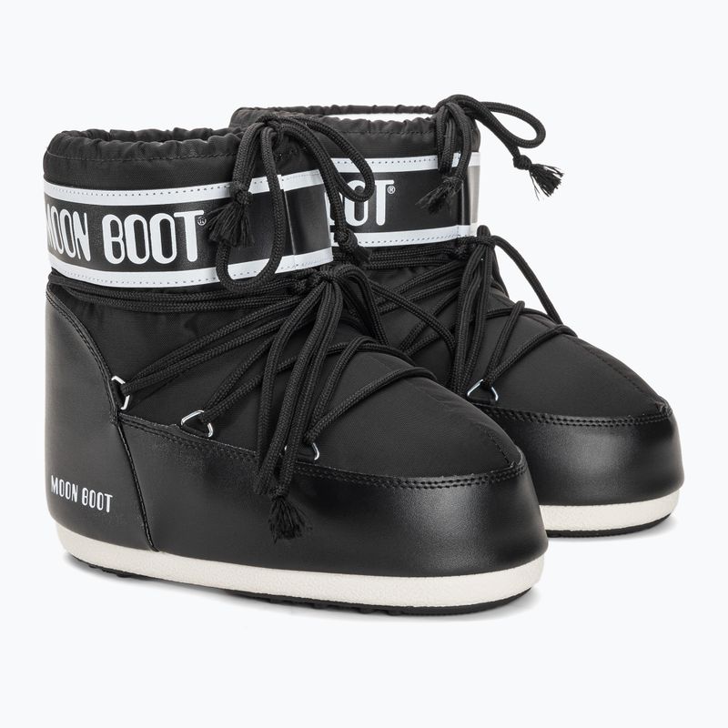 Ghete pentru femei Moon Boot Icon Low Nylon black 4