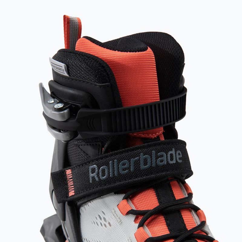 Rollerblade Macroblade 80 patine pentru femei gri-portocaliu 07100700 R50 5