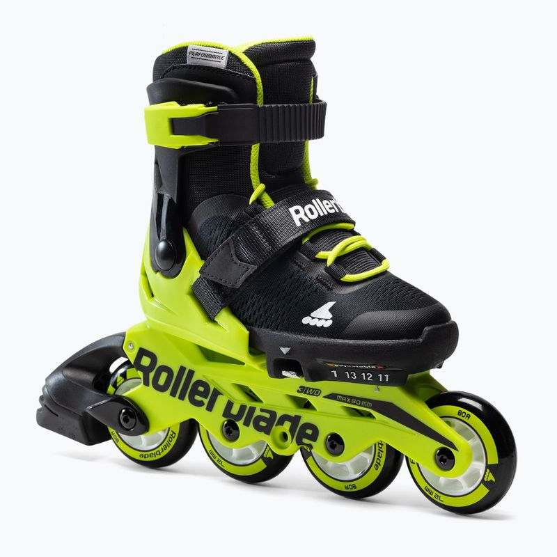 Rollerblade Microblade role pentru copii negru și galben 7101700215