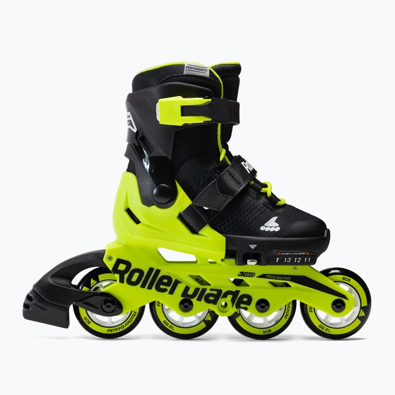 Rollerblade Microblade role pentru copii negru și galben 7101700215 2