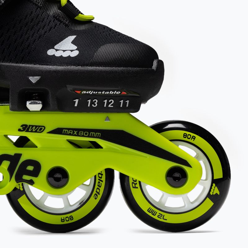 Rollerblade Microblade role pentru copii negru și galben 7101700215 6