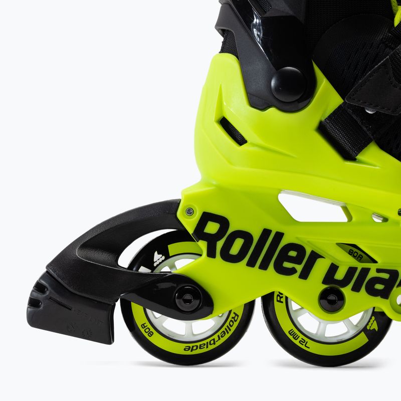 Rollerblade Microblade role pentru copii negru și galben 7101700215 7